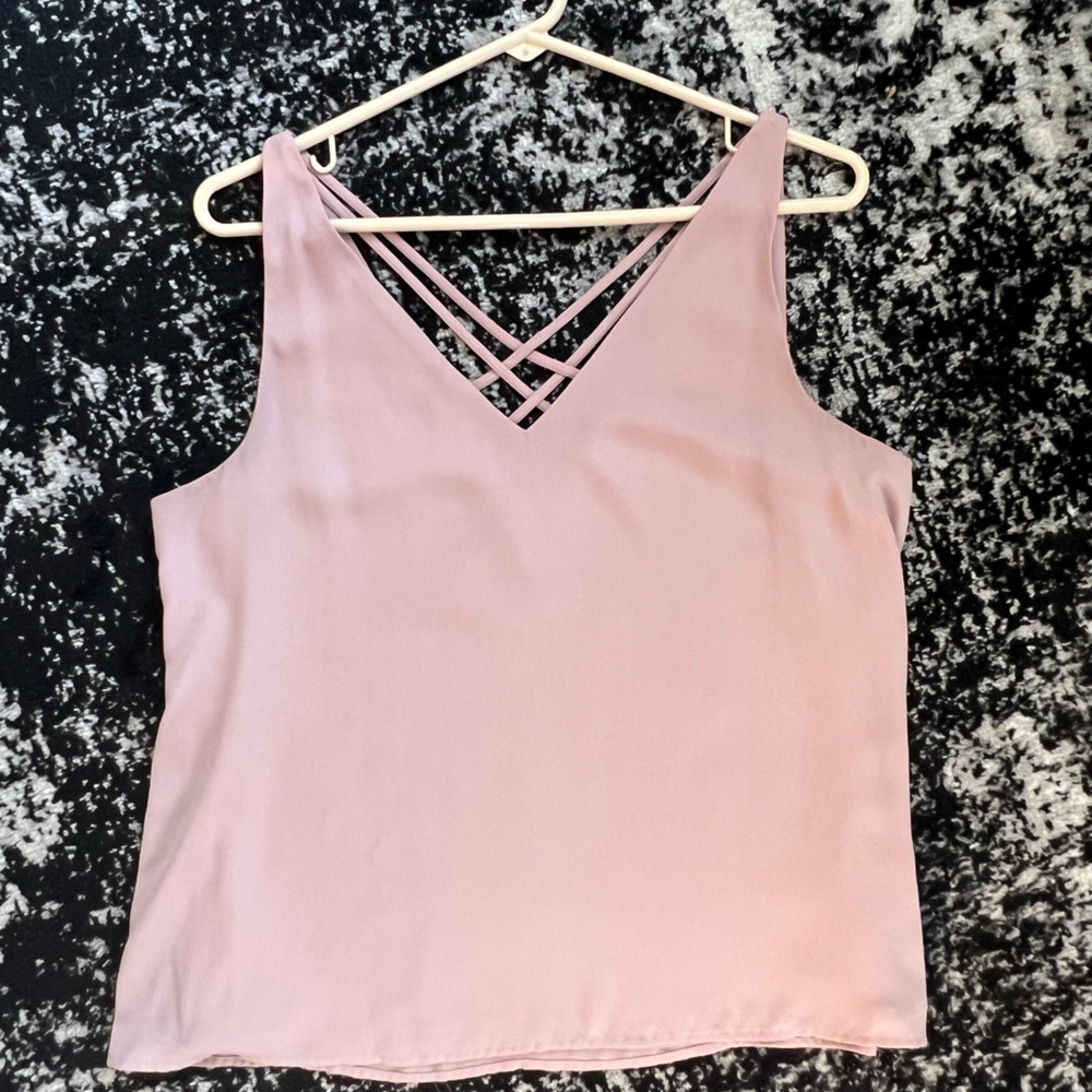 Powder pink blouse from Express size medium